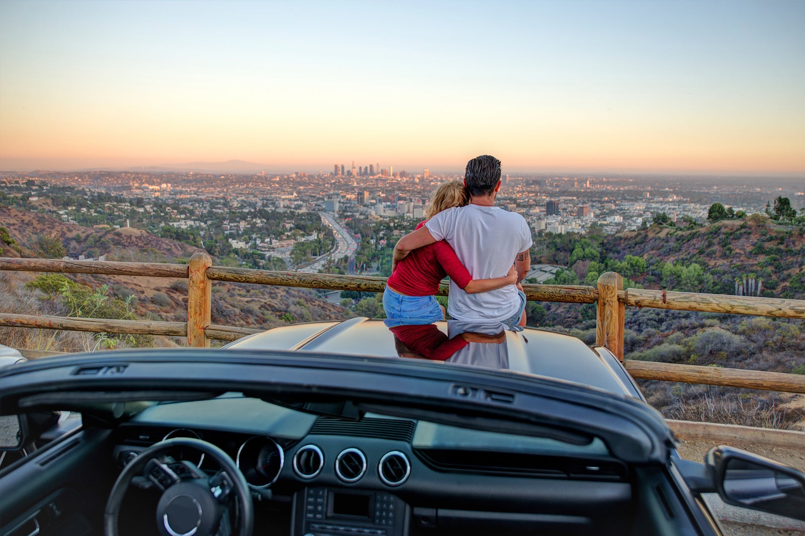 mulholland drive view