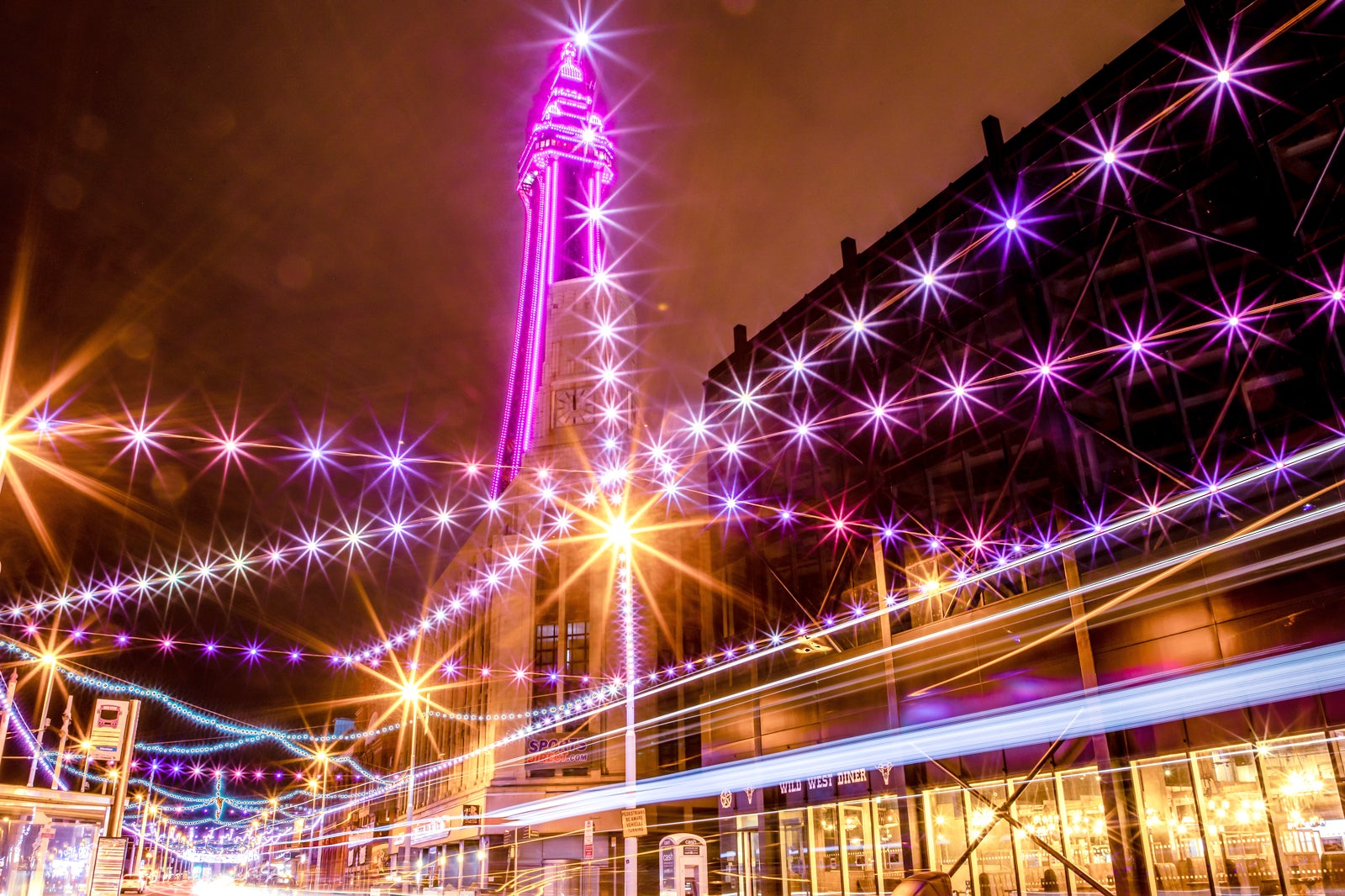 tour of blackpool illuminations