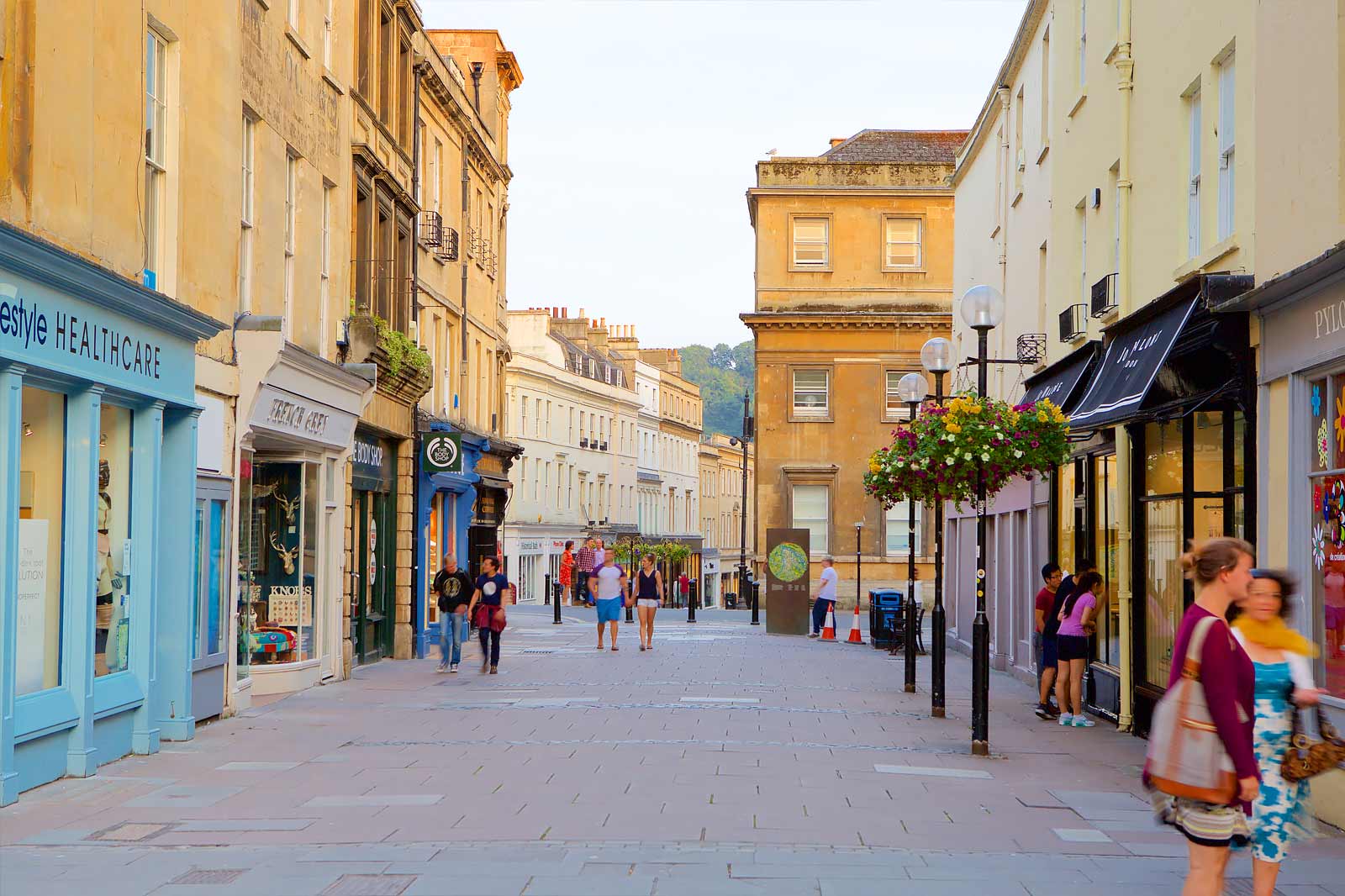 Bath city shop centre