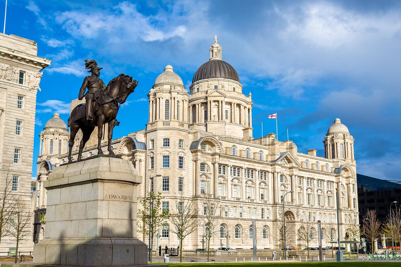 Building Inliverpool Port of Liverpool Building - A Historic Landmark Dock Building in ...