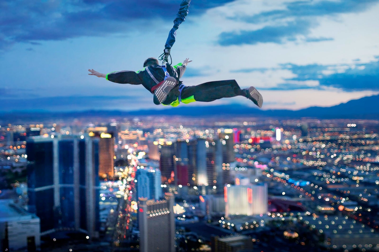 Skydive the Las Vegas Strip at Sunset