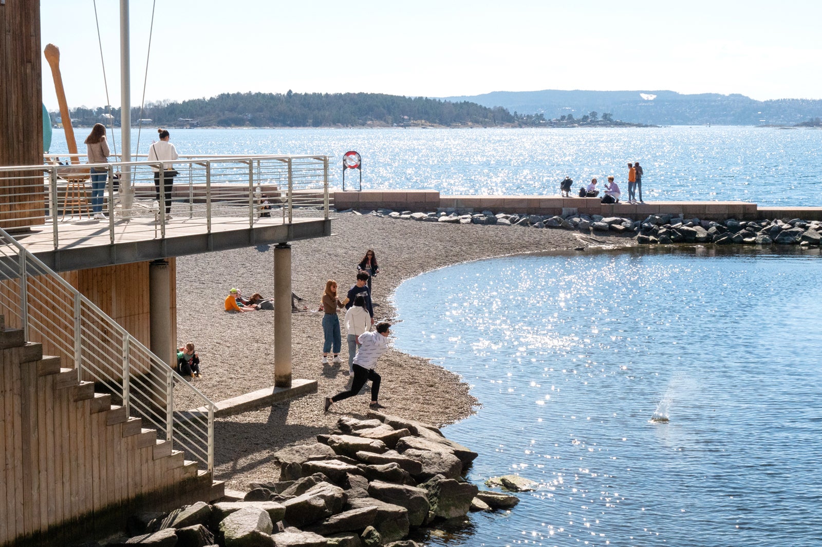 Tjuvholmen Bystrand I Oslo - En Intim Og Flott Badeplass Ytterst På ...