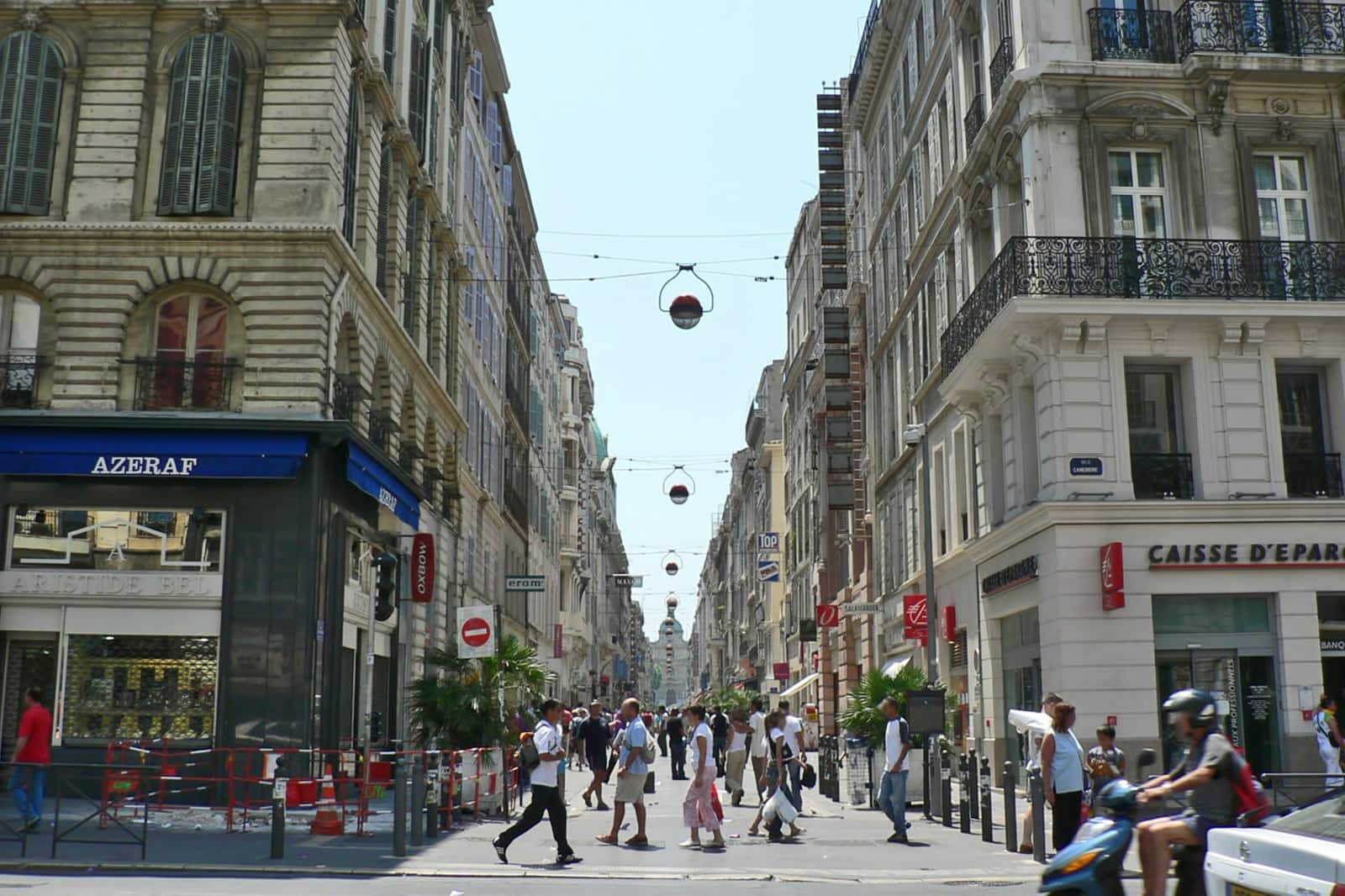 Marseille Rue La Rue Saint-Ferréol in Marseille - One of Marseille’s Main Shopping ...