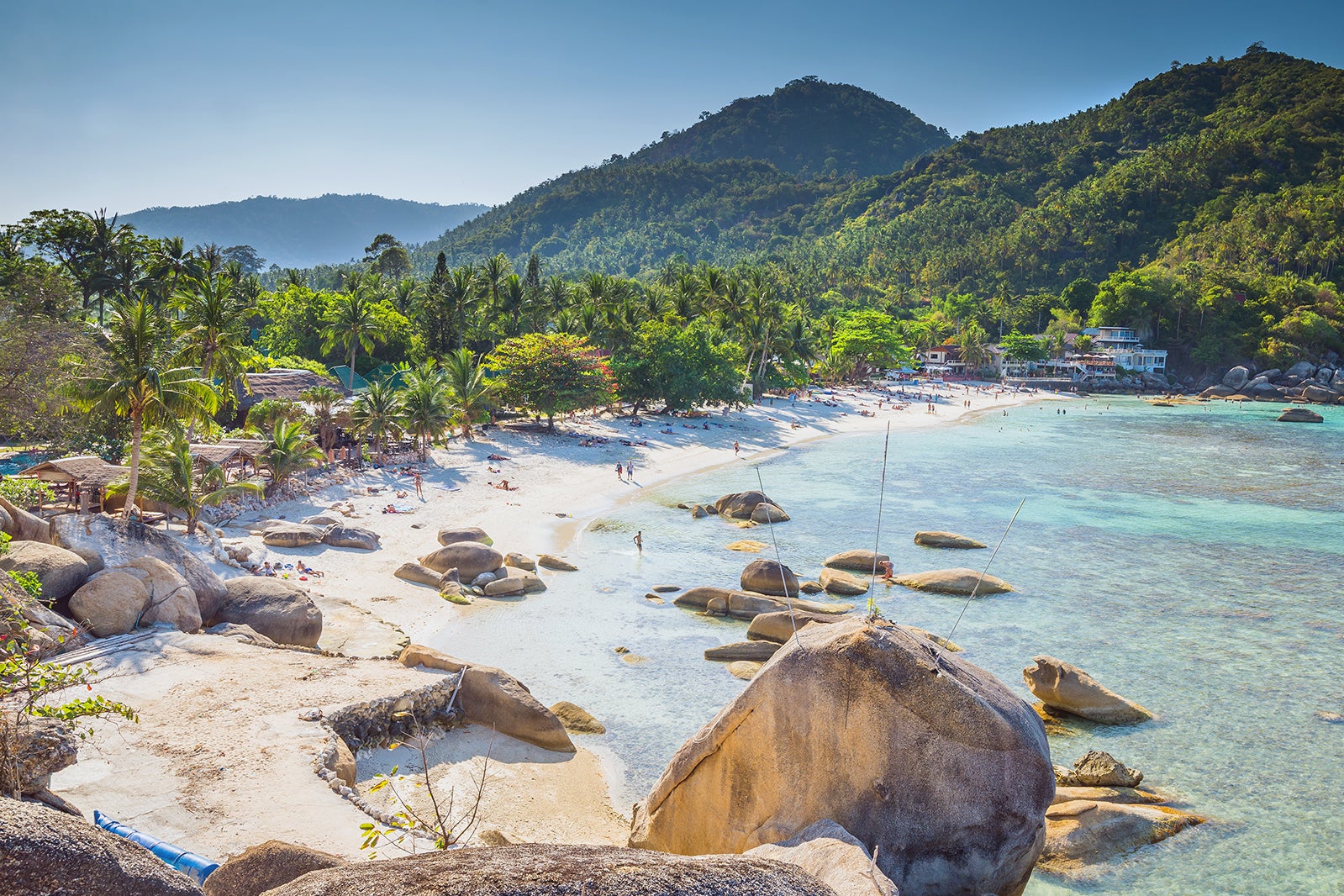 Silver Beach in Koh Samui - Haad Thong Ta-Khian (Crystal Bay) near ...