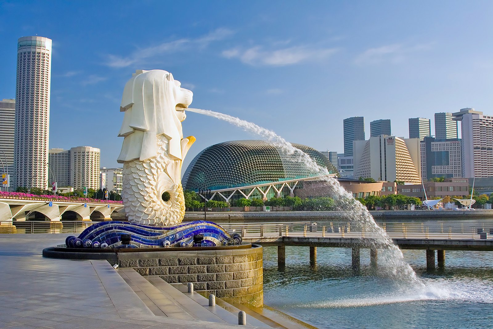 merlion statue