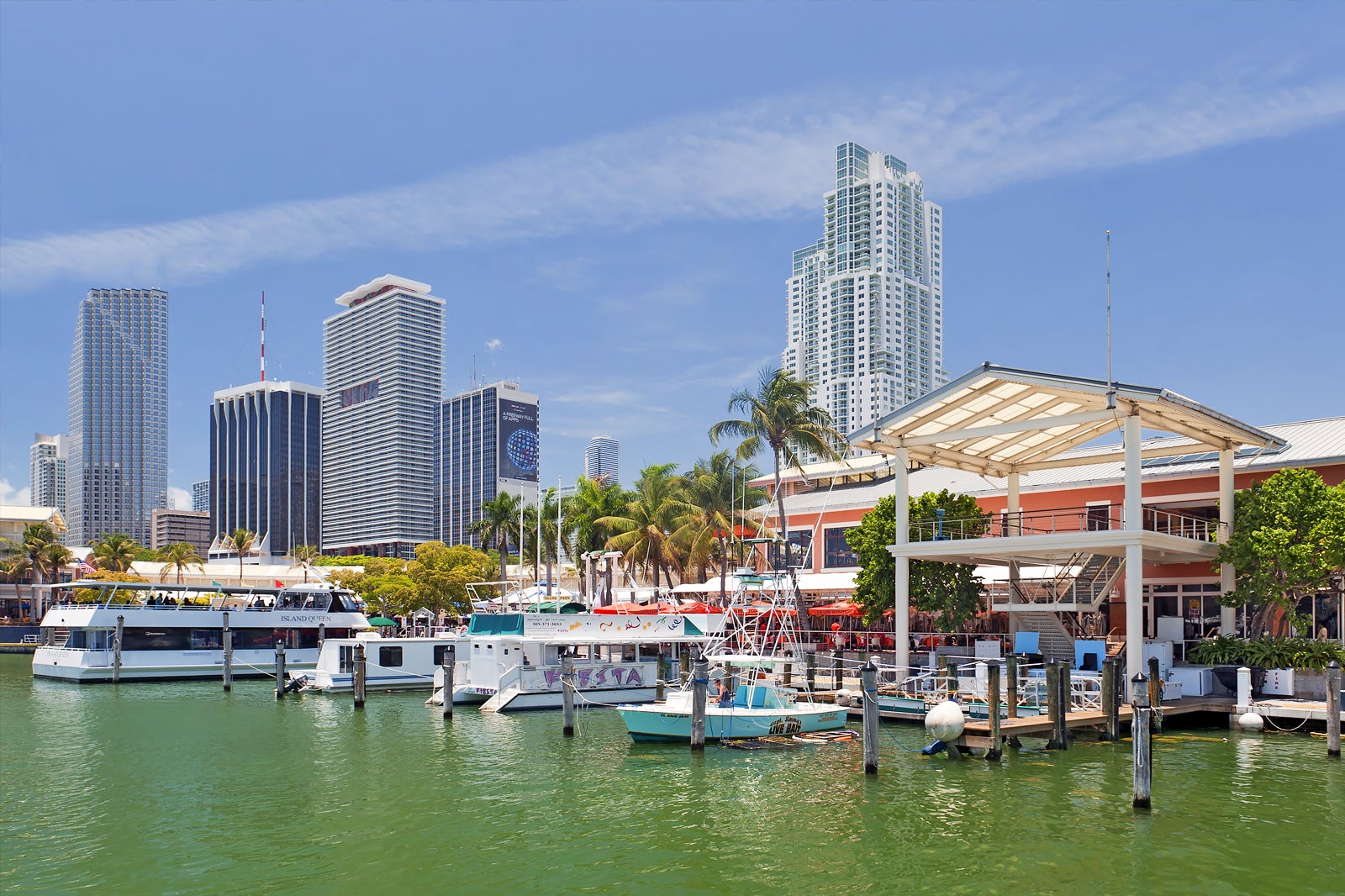 Bayside Market Place in Miami, Florida