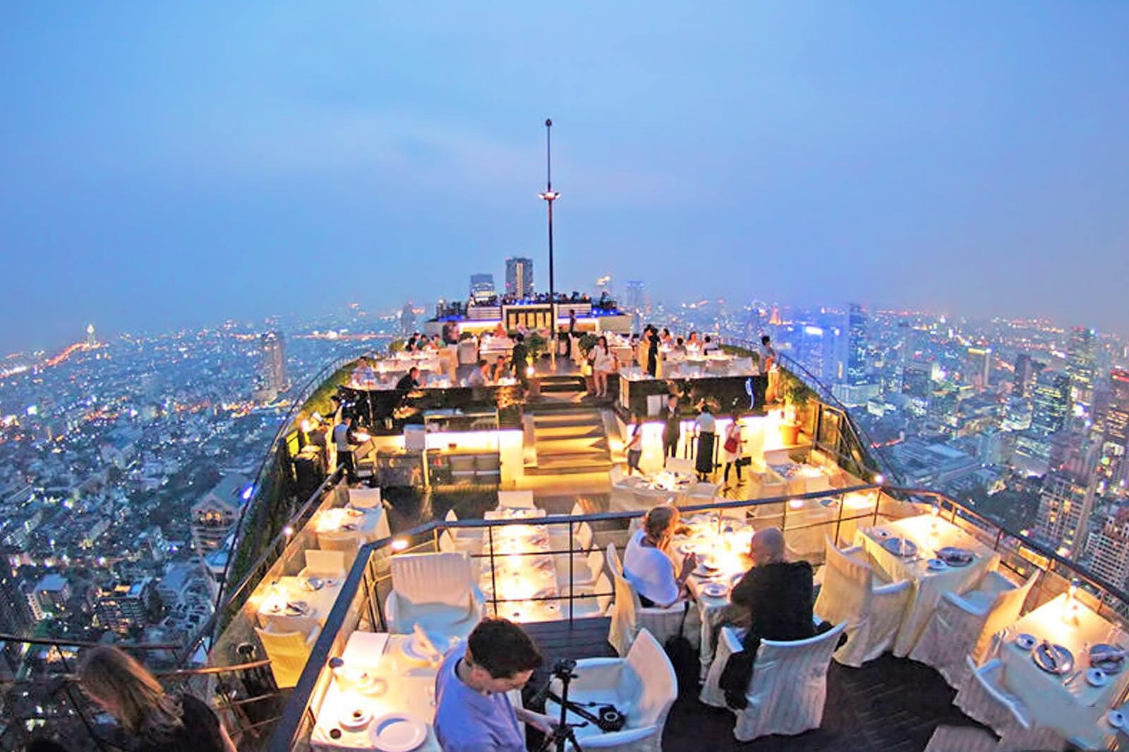 Vertigo Rooftop Restaurant Sky High Dining At Banyan Tree Bangkok 