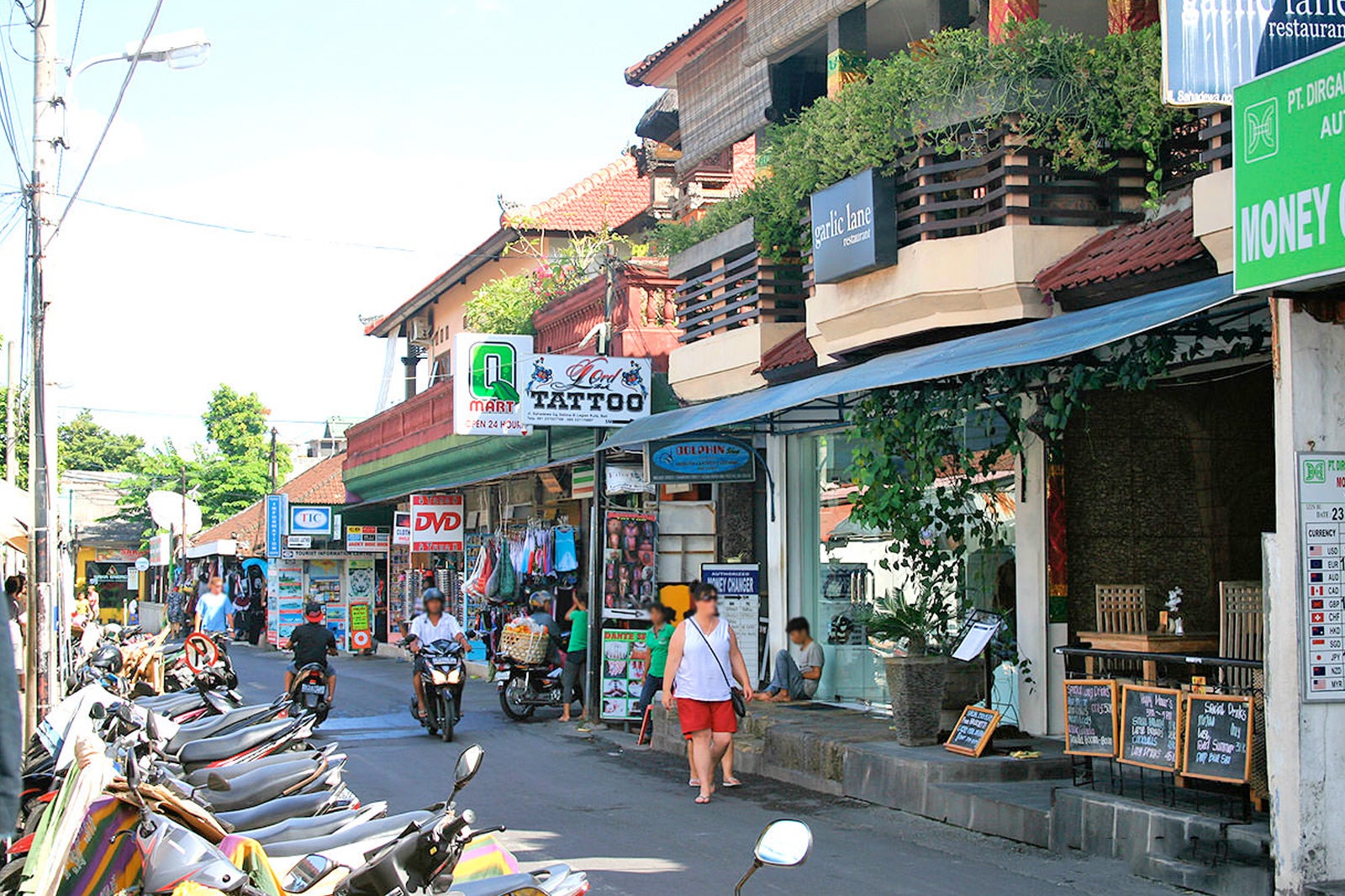 Map Of Kuta Bali Streets : Bali Travel Guide With Sample Itinerary Budget The Poor Traveler