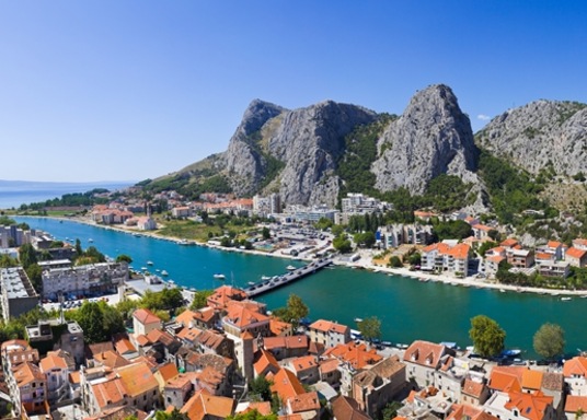 Omis, Kroatien