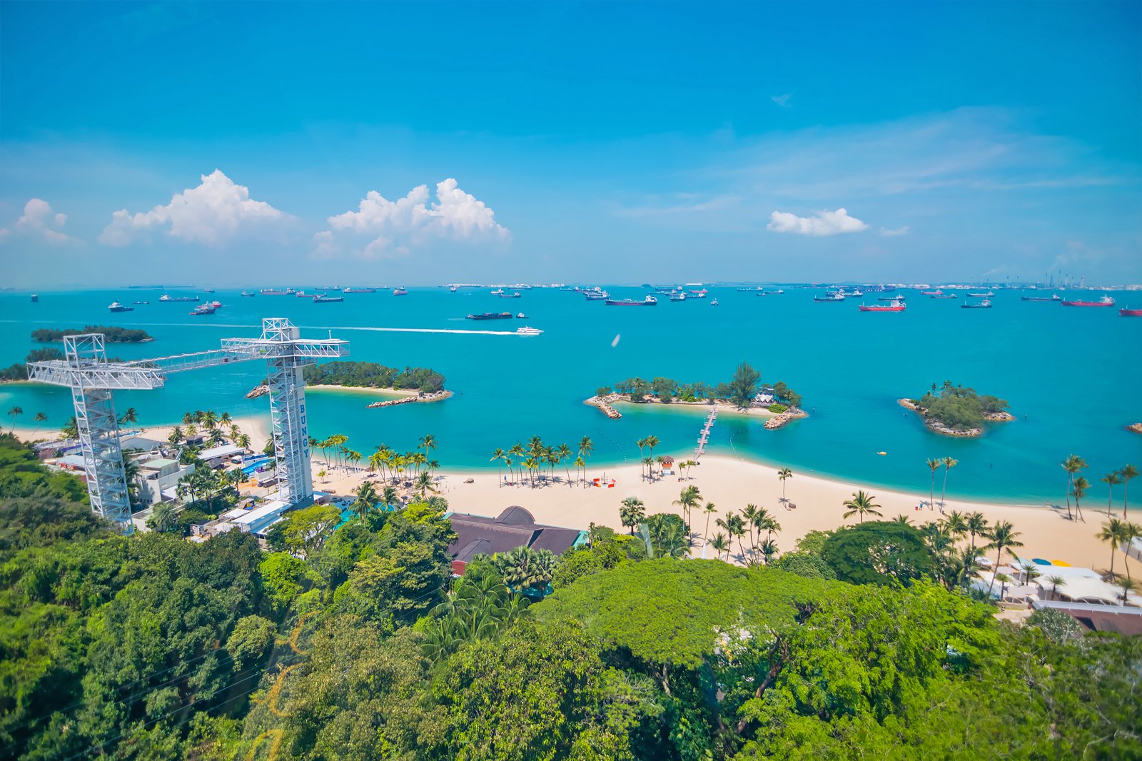 Palawan Beach — пляж Палаван на острове Сентозе