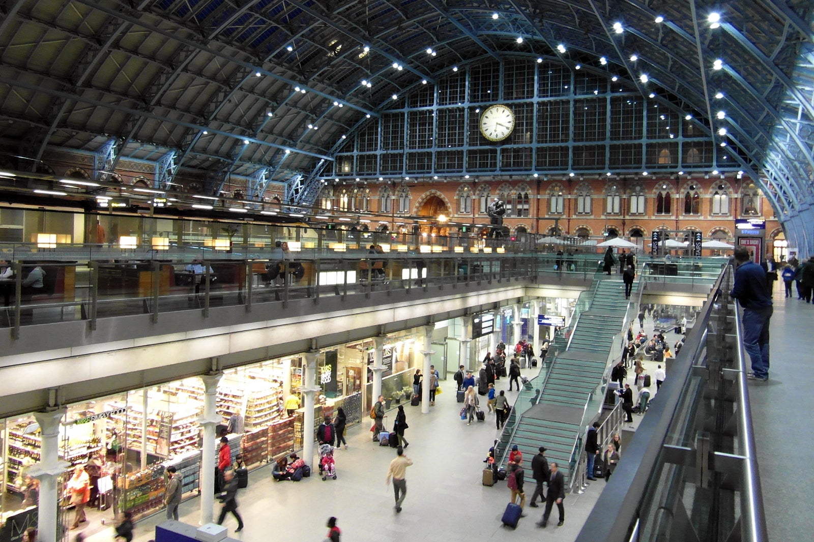 London St Pancras International Station London s Eurostar Terminal 
