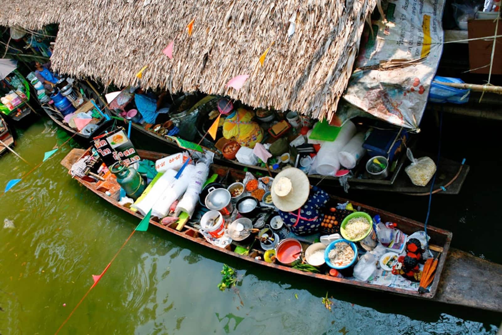 Khlong Lat Mayom Floating Market - Traditional Floating Market Near ...