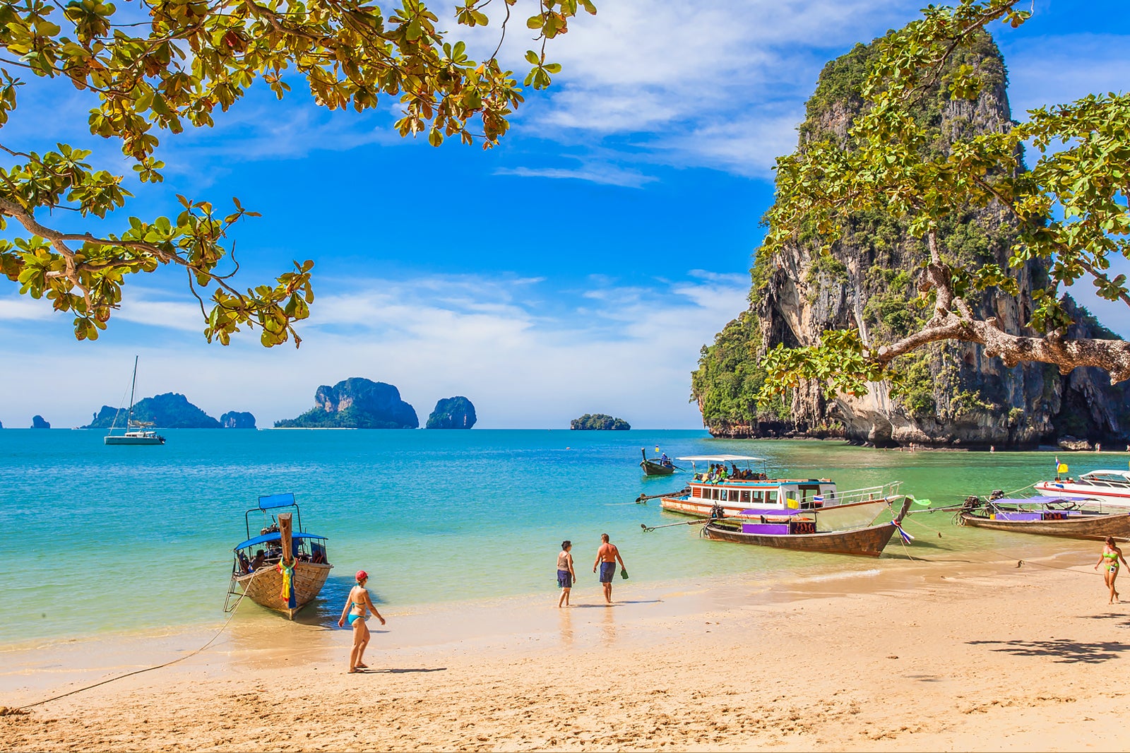 Visiting Railay Beach, Krabi