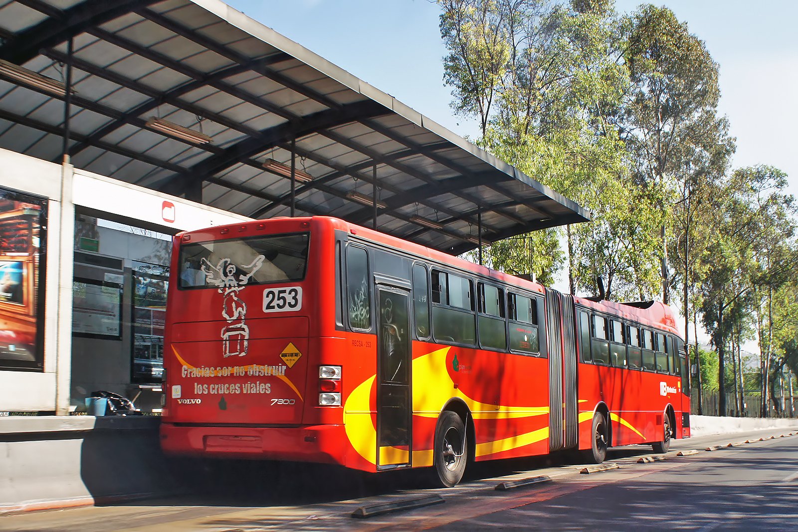 Monterrey transit buses