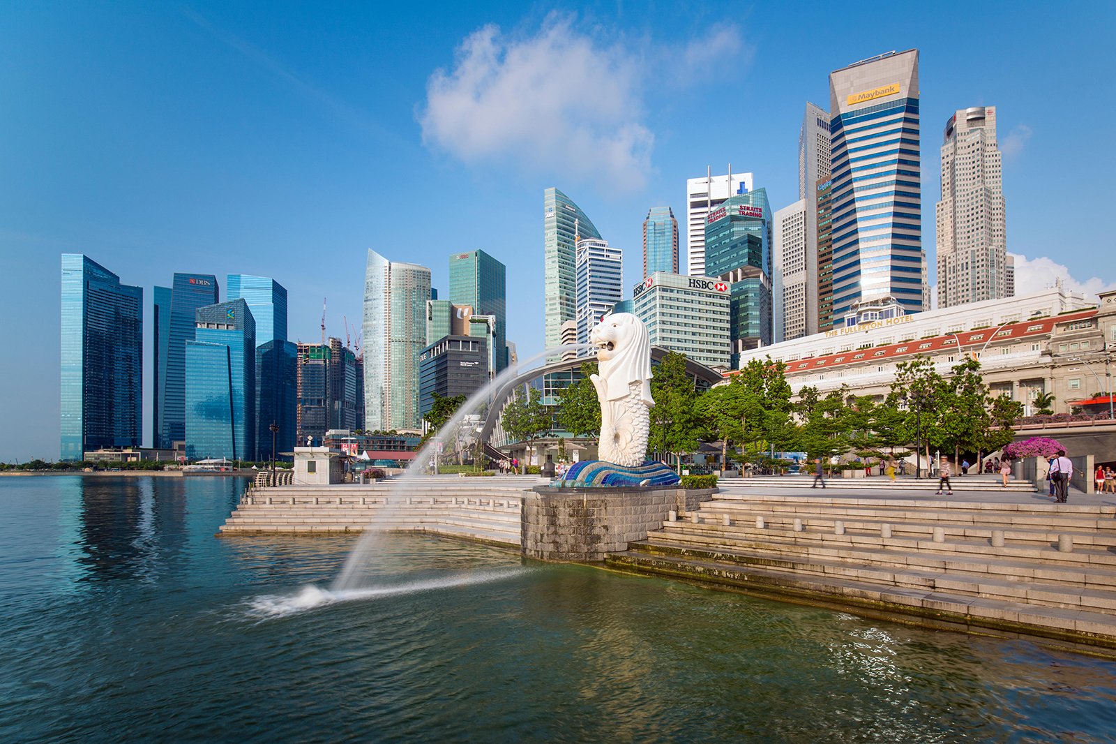 merlion statue