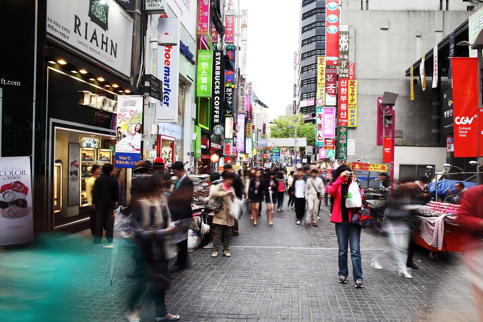 seoul tourist shopping