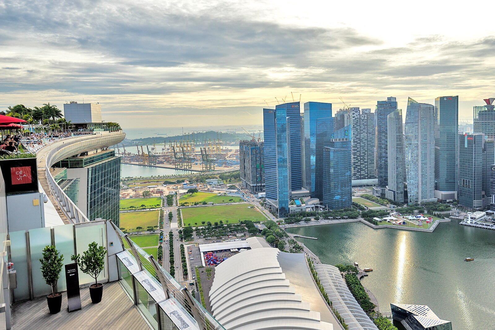 Marina Bay Sands SkyPark Observation Deck At Marina Bay Sands 