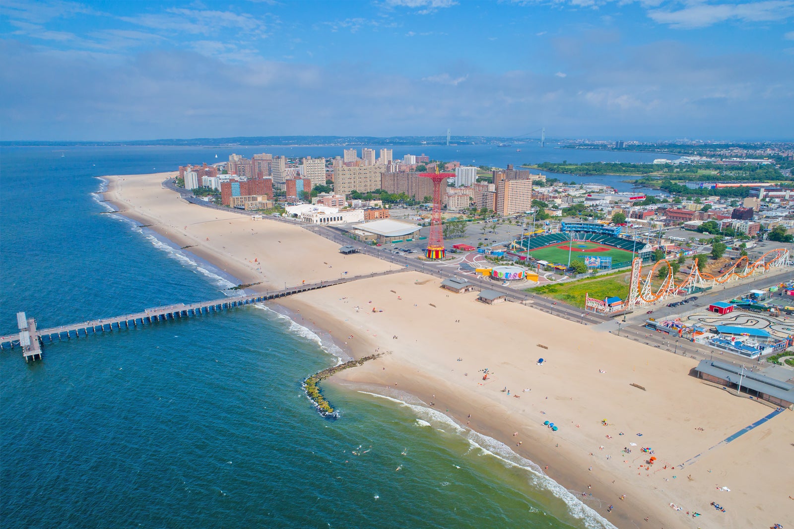 how far is coney island from new york city