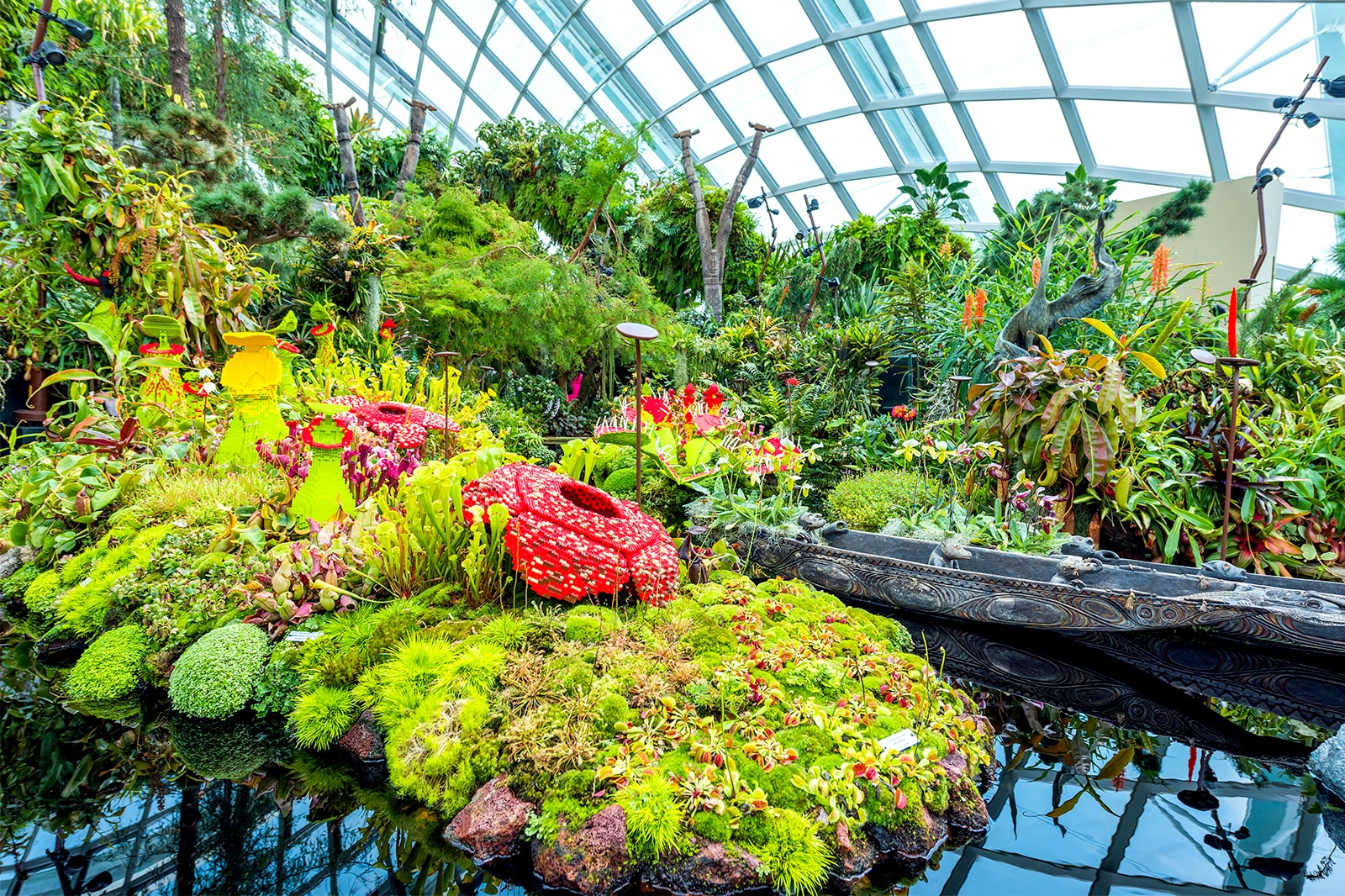 Singapore Indoor Waterfall Gardens By The Bay | Fasci Garden