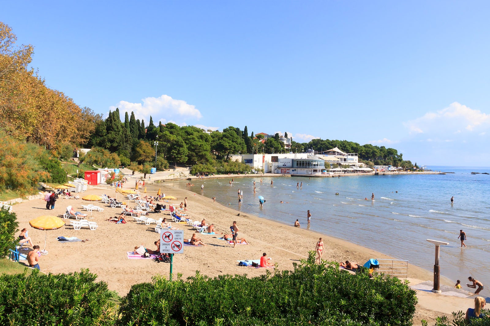 Bacvice beach split croatia