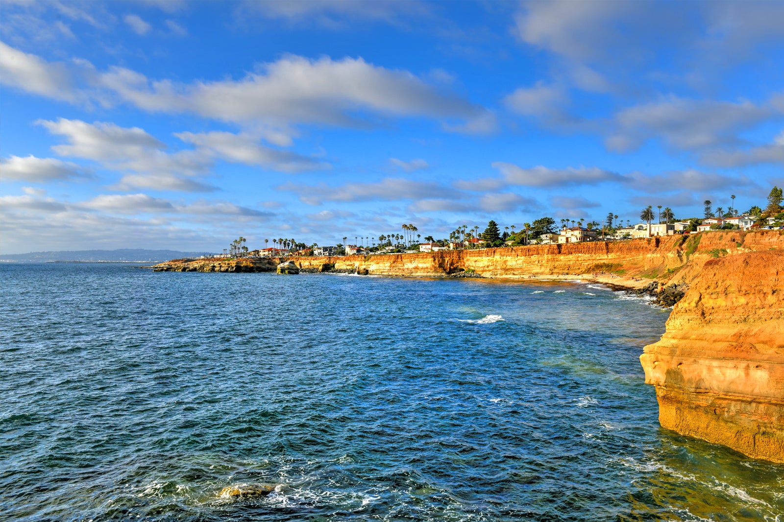 Sunset Cliffs National Park in San Diego - A Famous Coastline with 