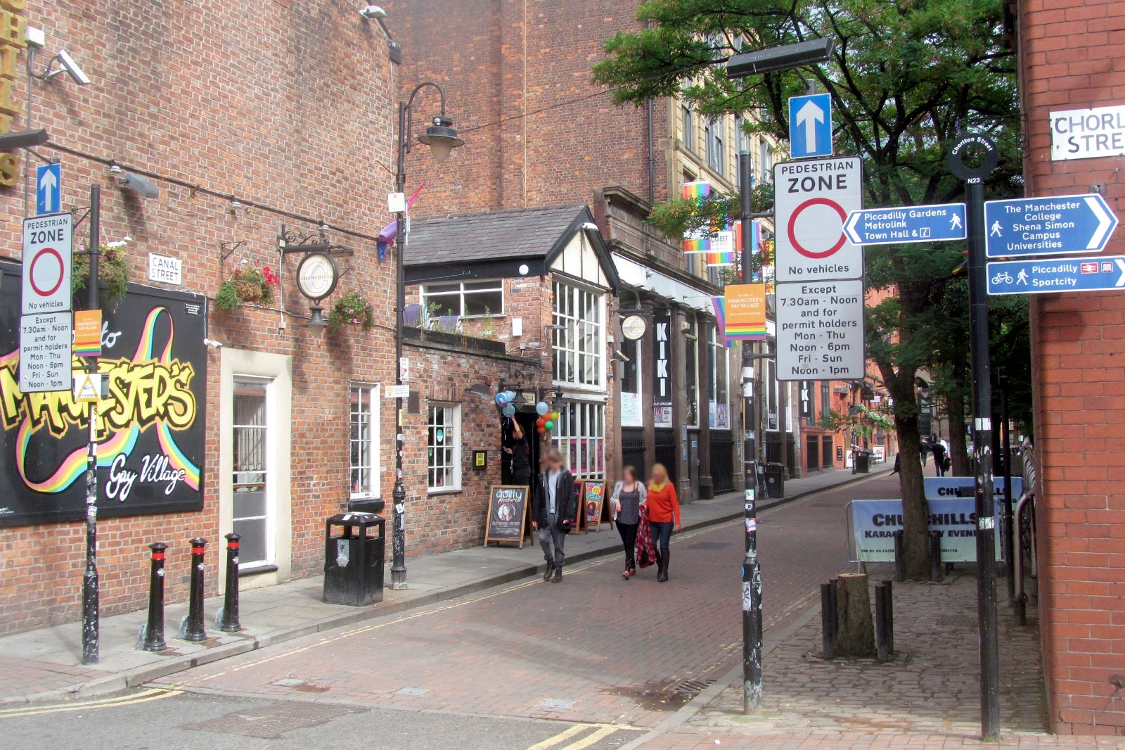 Canal Street in Manchester Visit the Center of Manchester s Gay