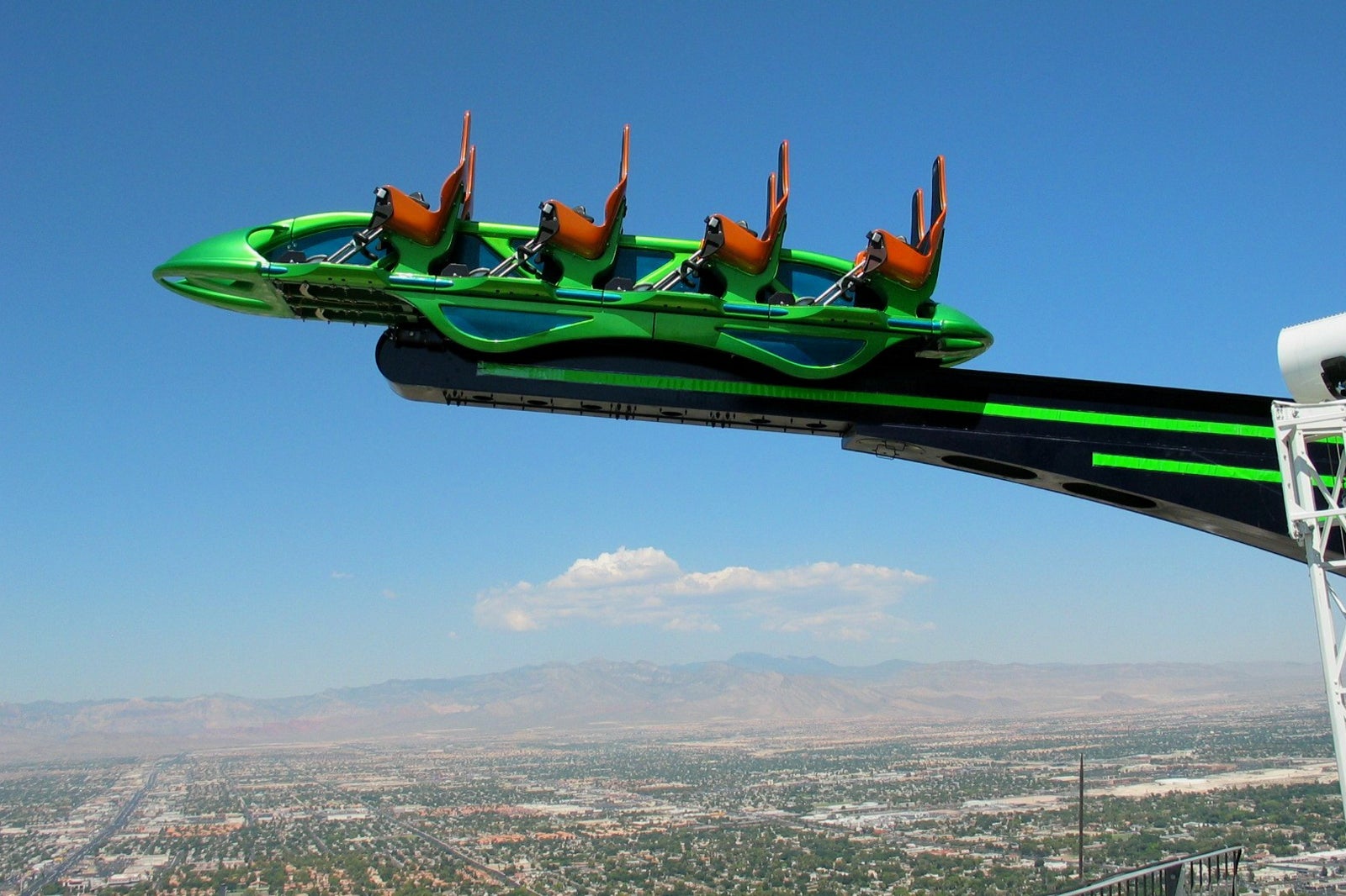 Roller Coaster Atop a Casino, Las Vegas, Nevada