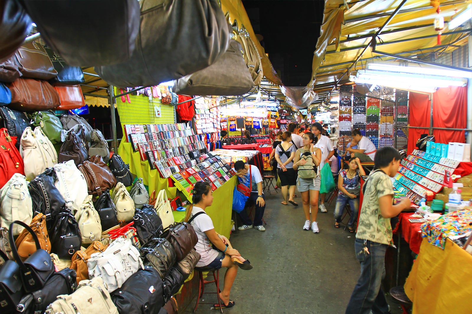 Bangkok Night Market Map