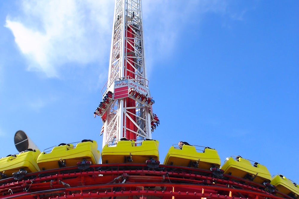 Big Shot at Las Vegas Stratosphere Tower, This is the Big S…