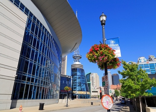 Top 10 Nashville Hotels Near Bridgestone Arena Tennessee