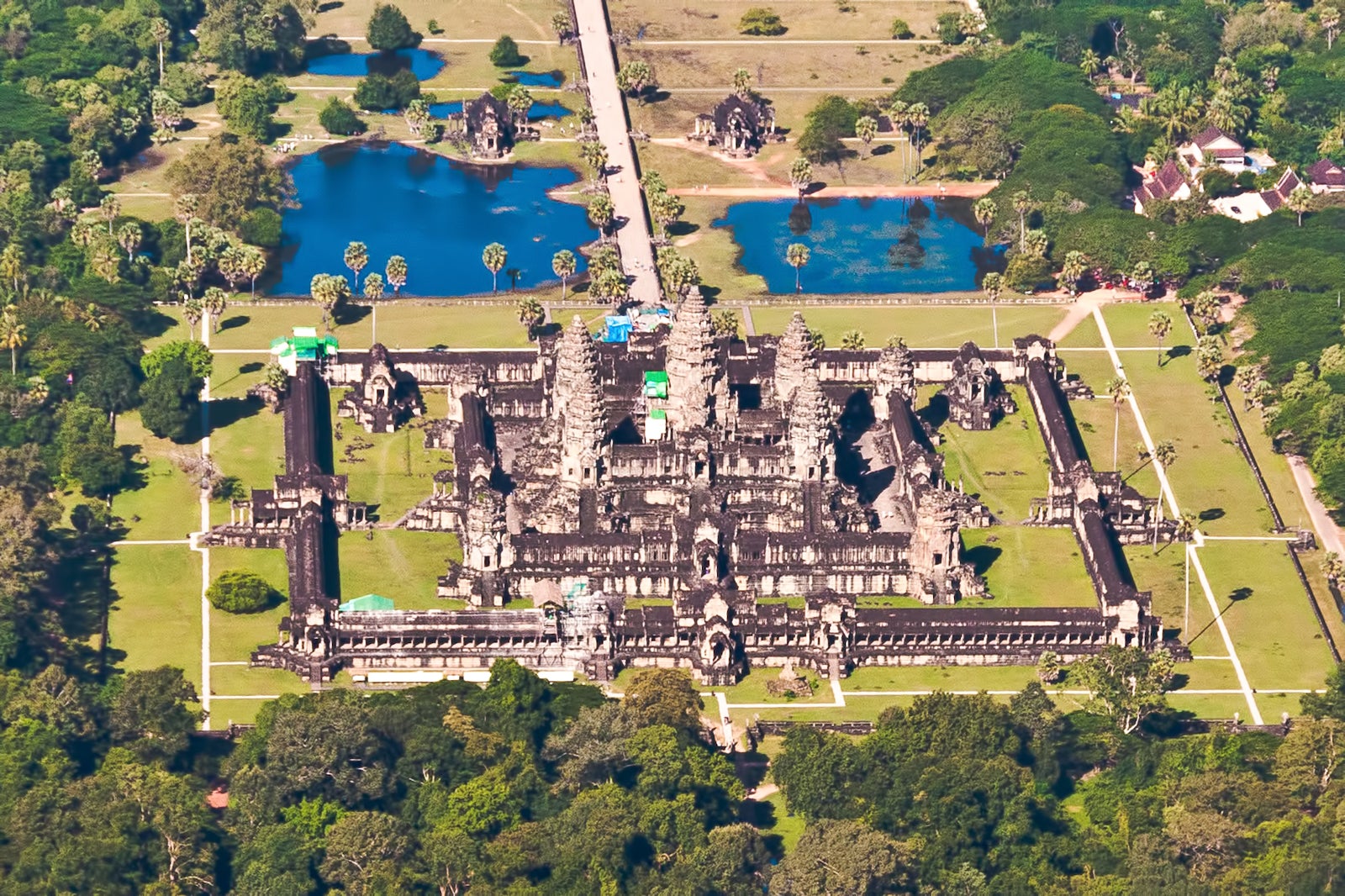 Angkor Wat World Famous Heritage Site In Cambodia - 