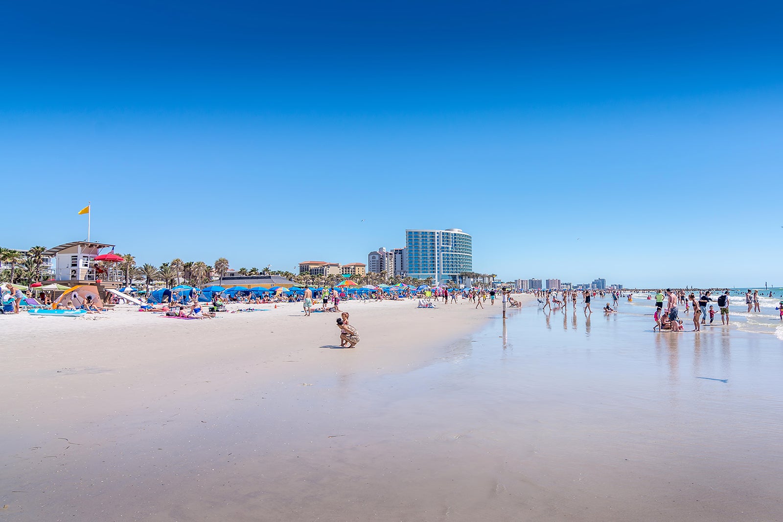 Clearwater Beach Resort Beach On The West Coast Of Florida