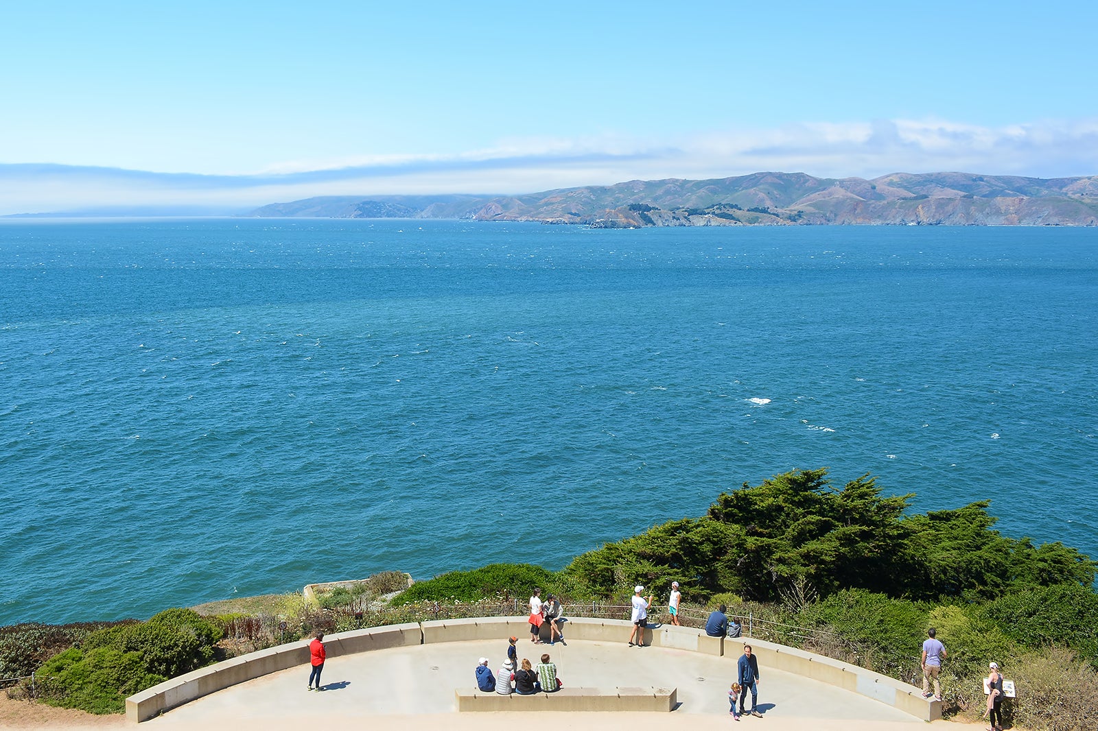 Lands End Lookout in San Francisco - Gaze Out Into the Gulf of the