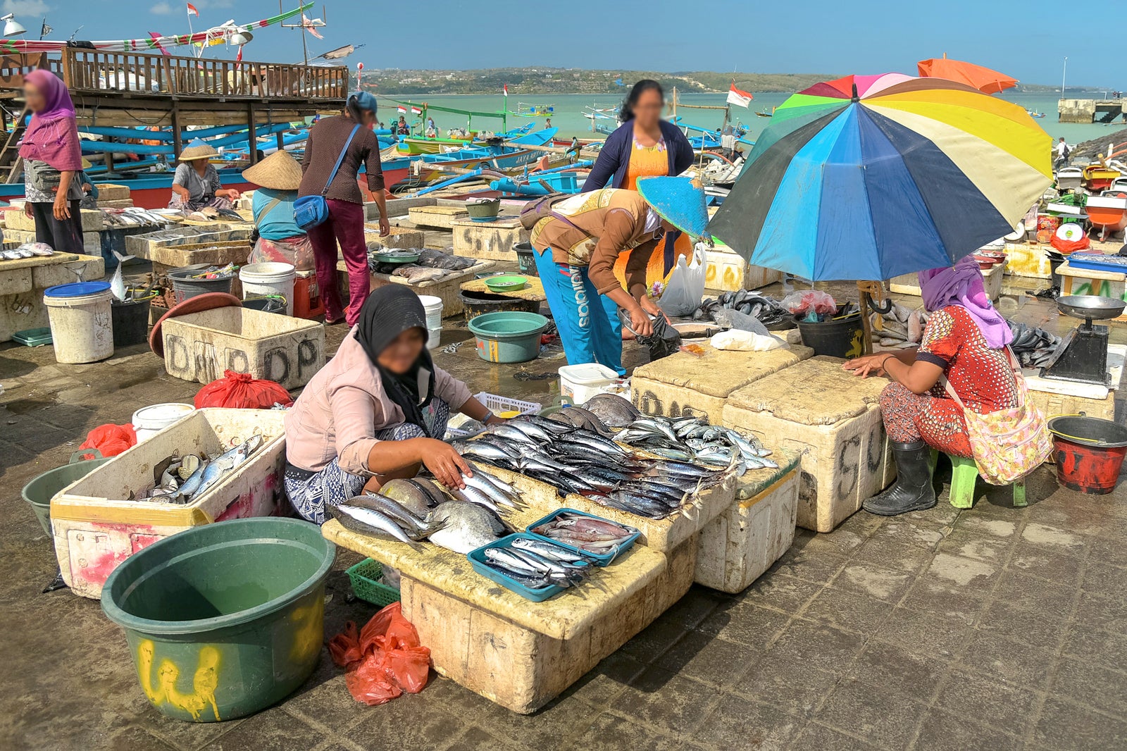 Kedonganan Fish Market in Bali - Traditional Fish Market Near Jimbaran