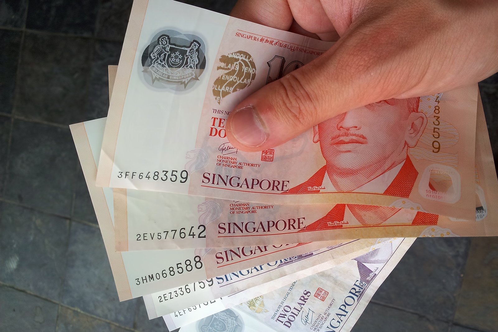 travel money for singapore