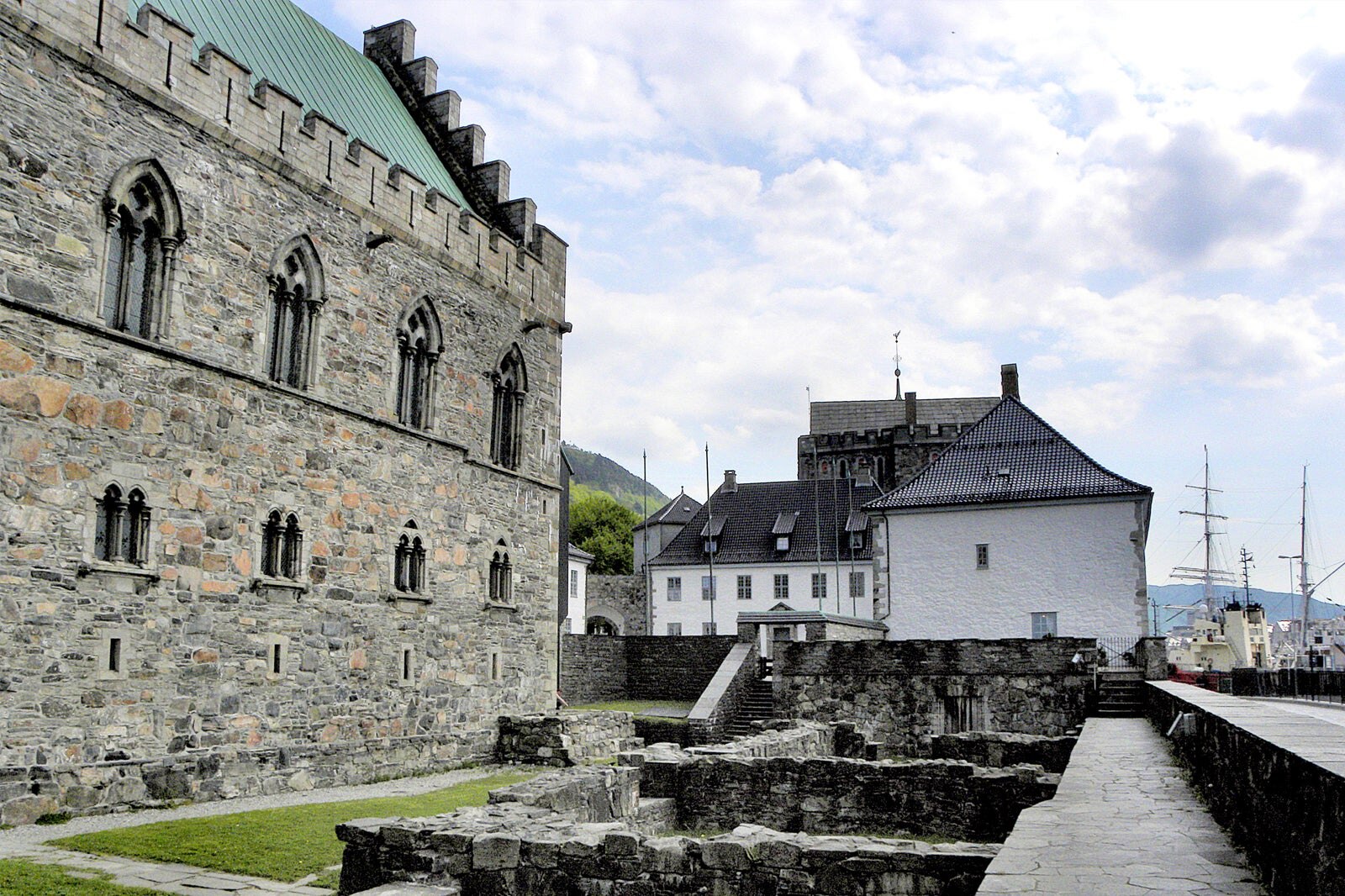 Bergenhus Fortress In Bergen One Of Norway s Oldest And Largest 