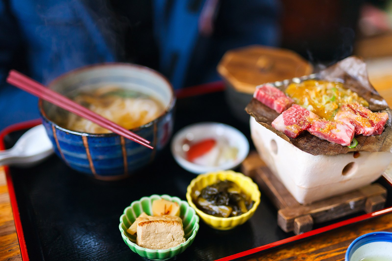 traditional japanese dinner menu