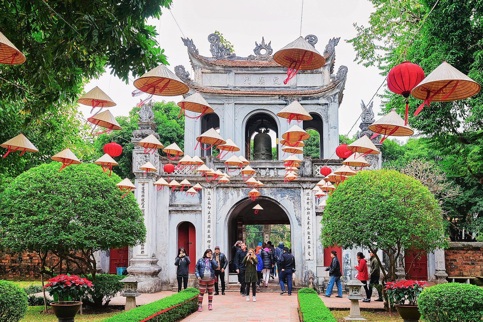 tourist in hanoi