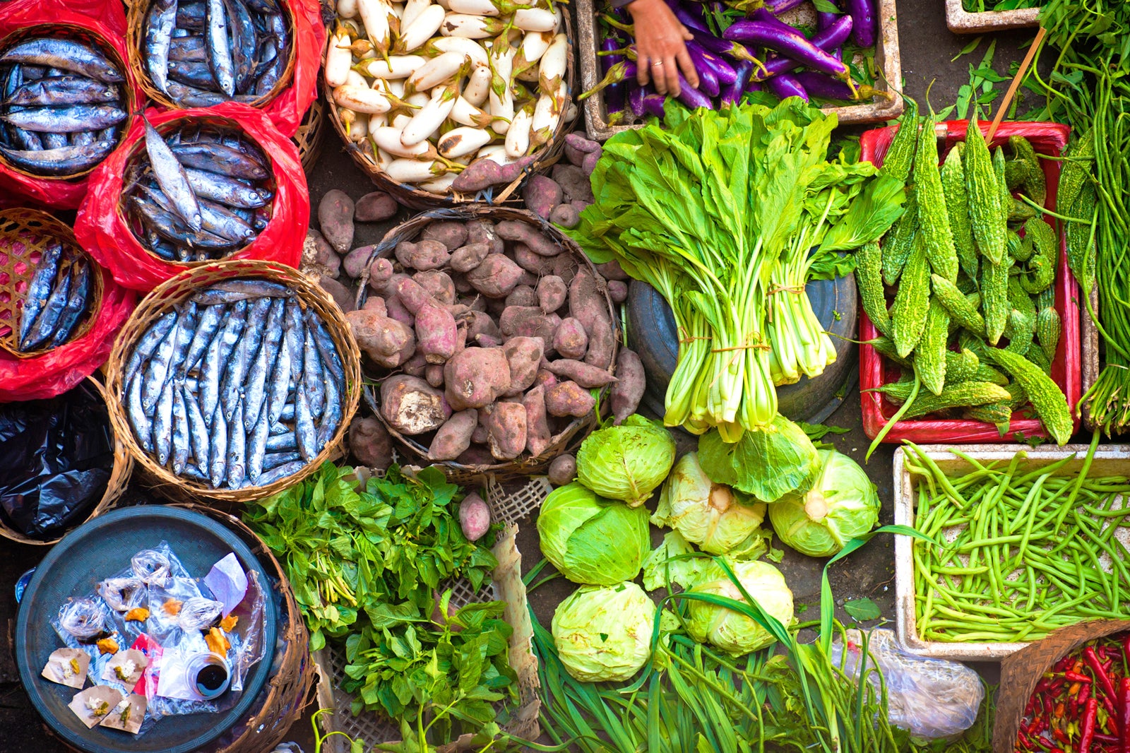 Fresh Markets in Bali