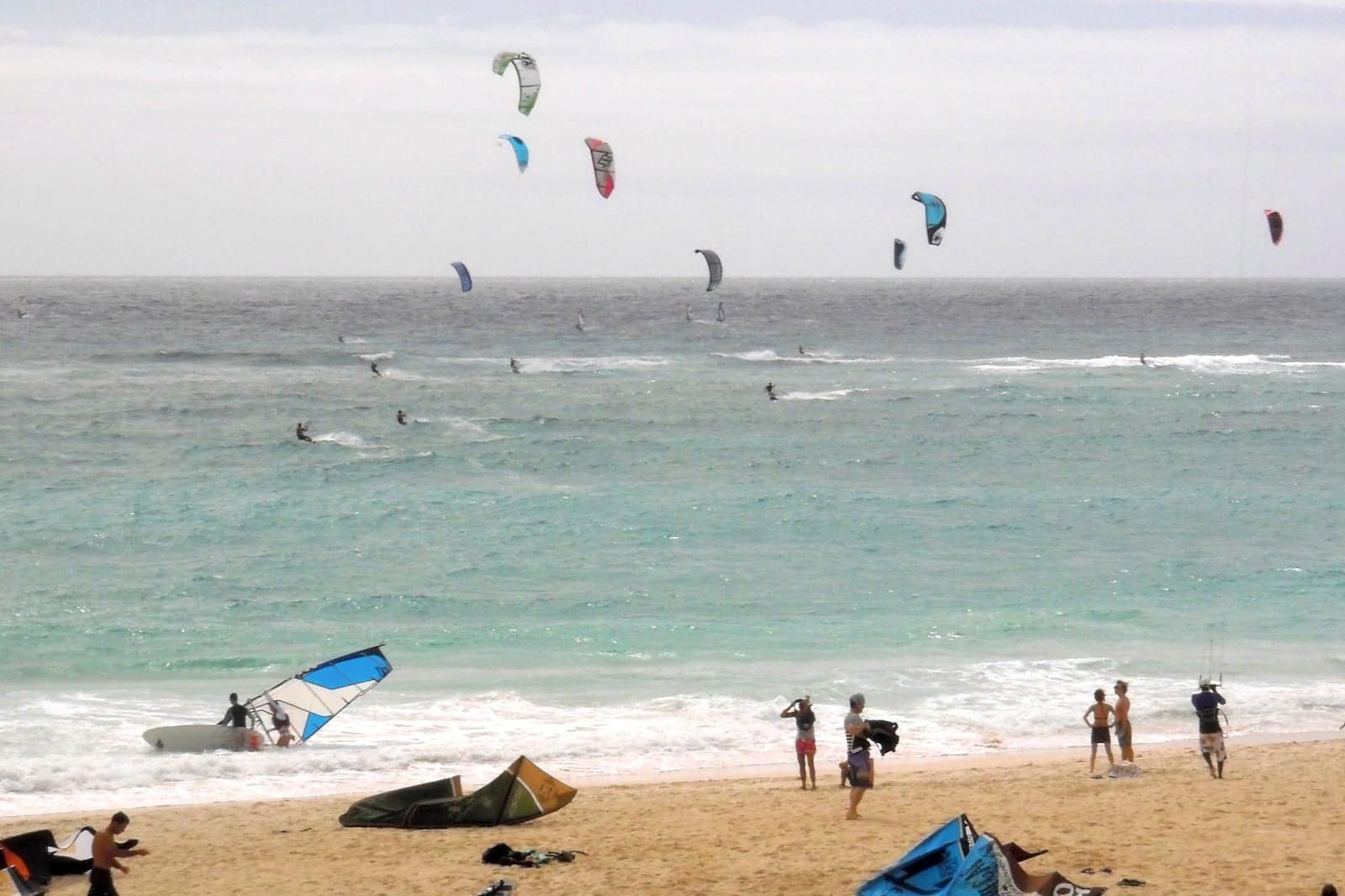 Aerial view of one of the best beaches in Barbados
