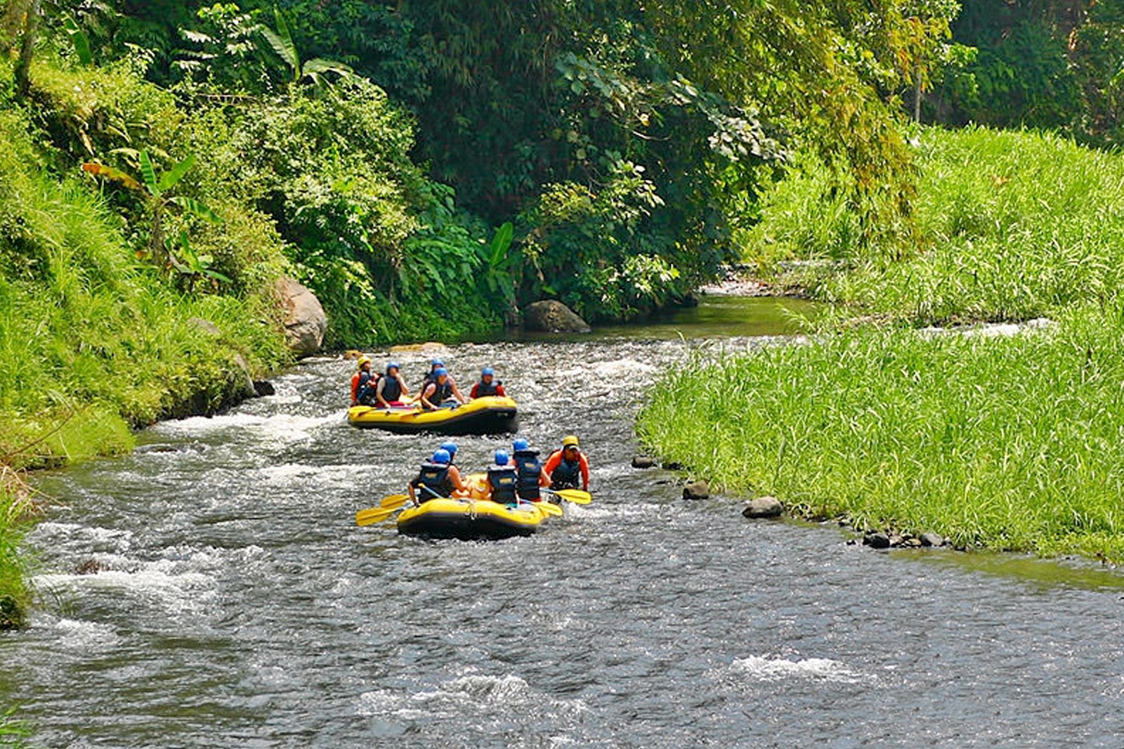 Telaga Waja River Rafting in Bali