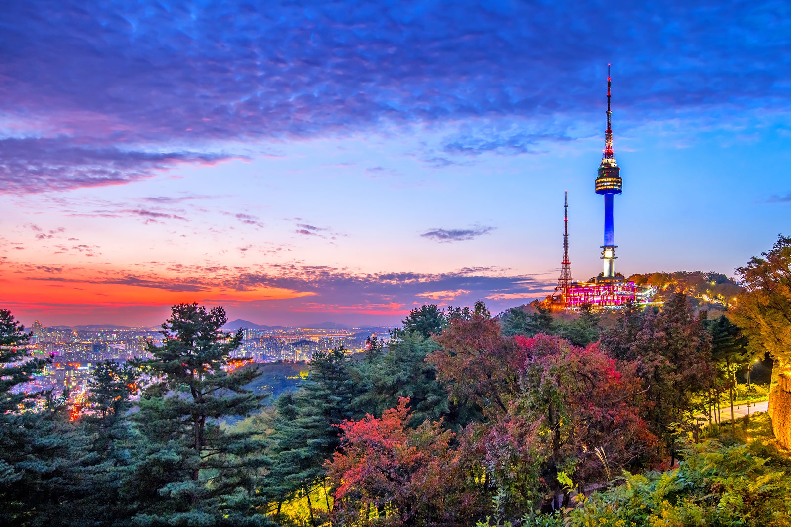 韓国行った時の景色の写真インテリア・住まい・小物 - 置物