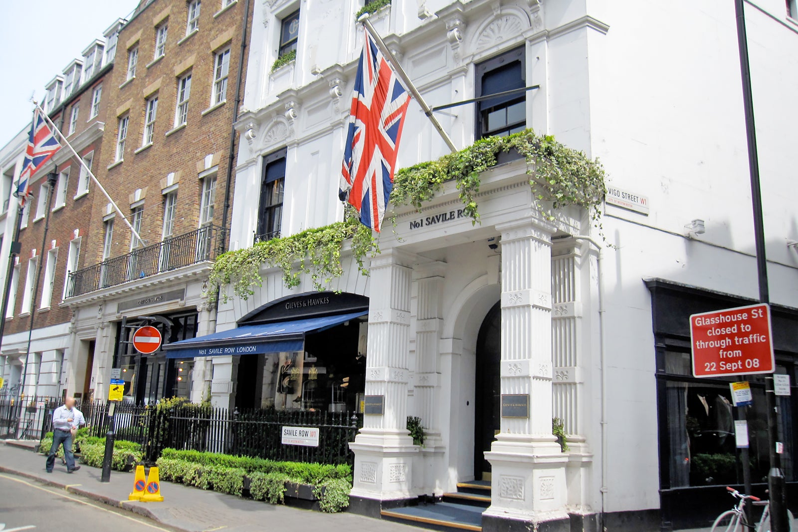 Savile Row in London - London's Internationally Famous Shopping