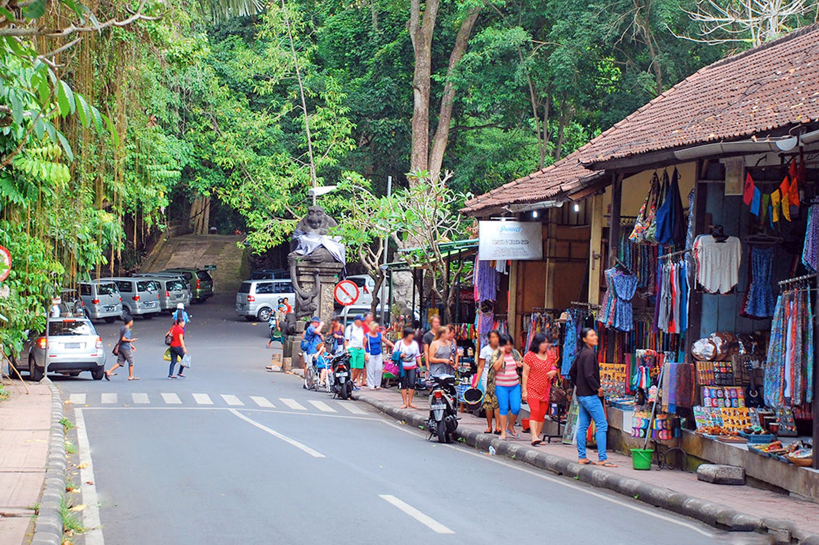 Ubud Monkey Forest Road - Sightseeing and Shopping Street in Ubud - Go  Guides