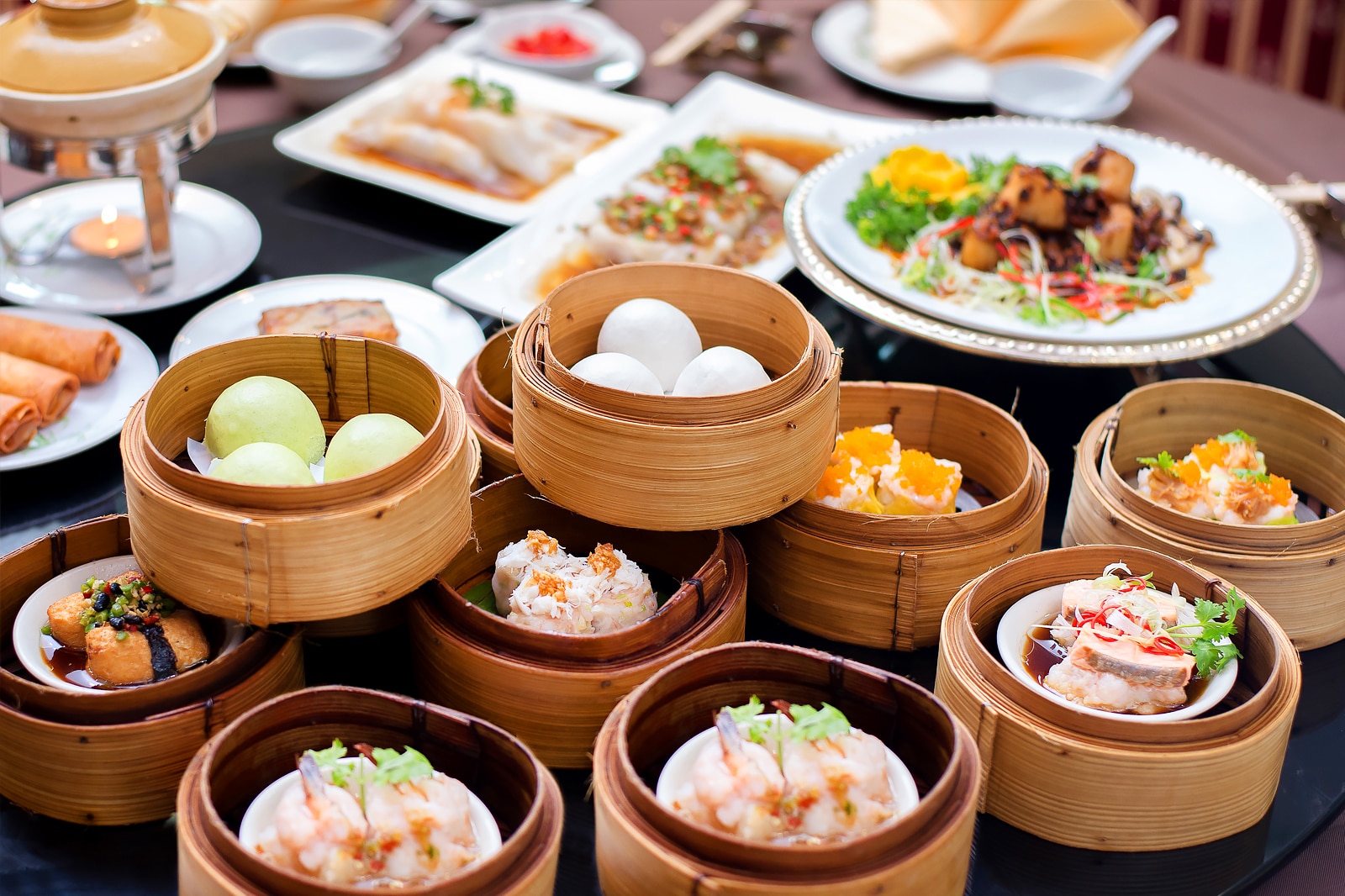 Traditional Hong Kong Restaurant Food