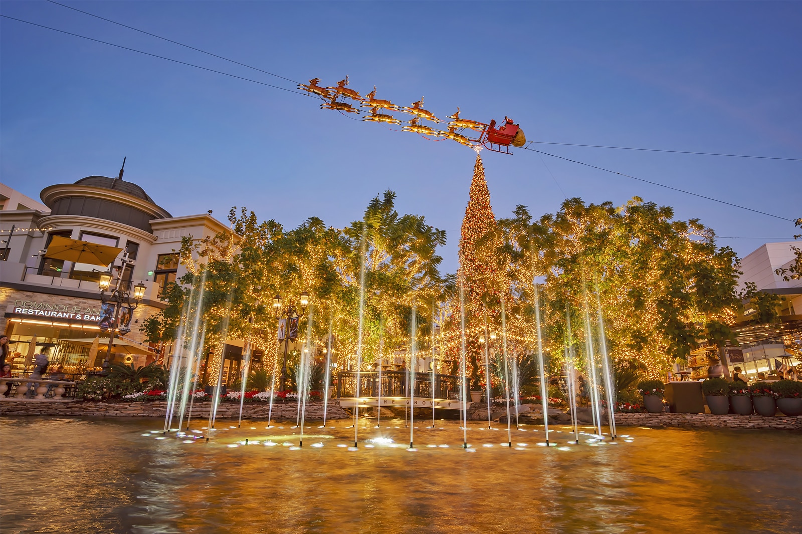 The Grove shopping a céu aberto em Los Angeles