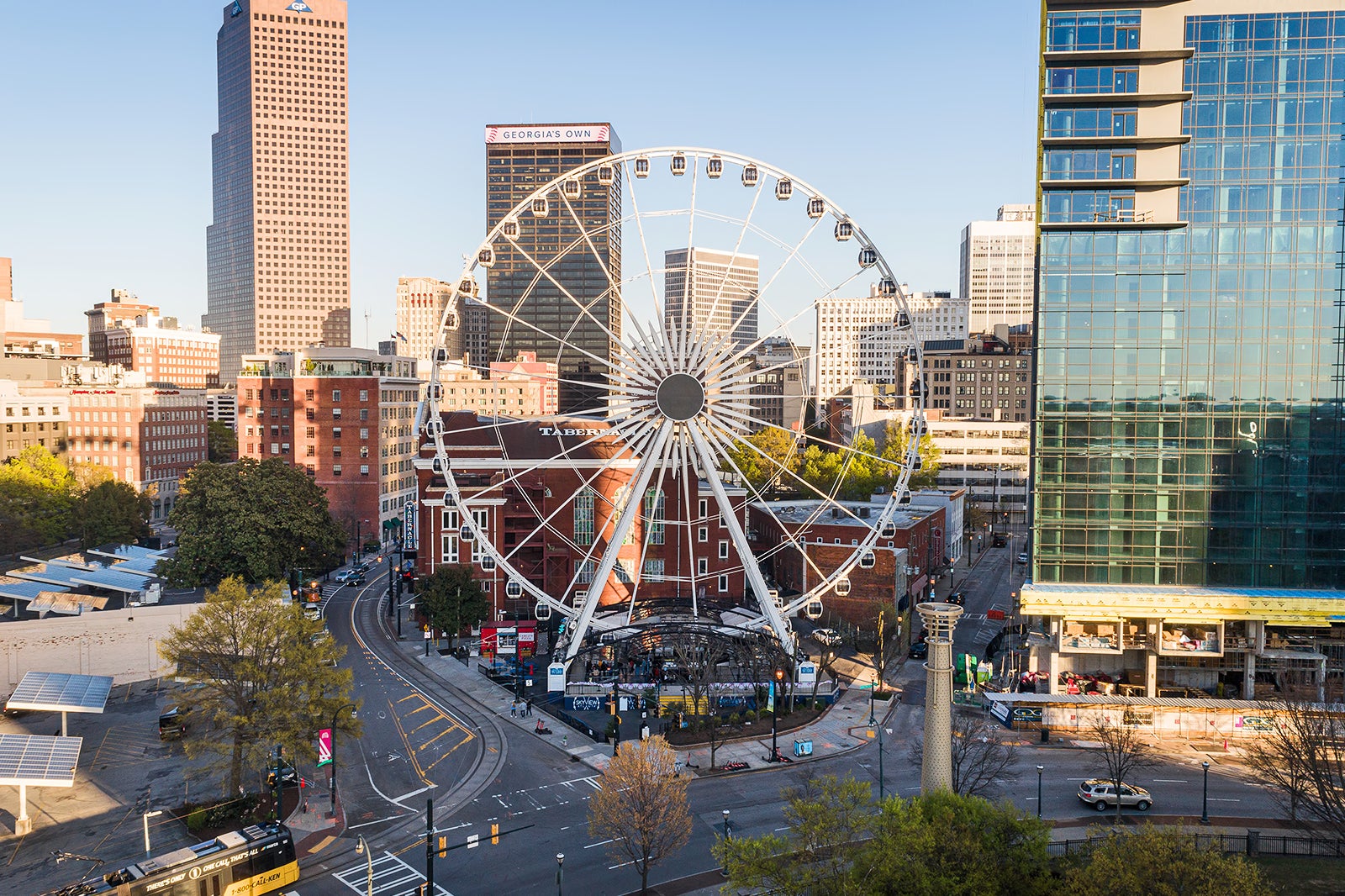 Skyview Atlanta See Atlanta From Above At This Towering Ferris Wheel Go Guides