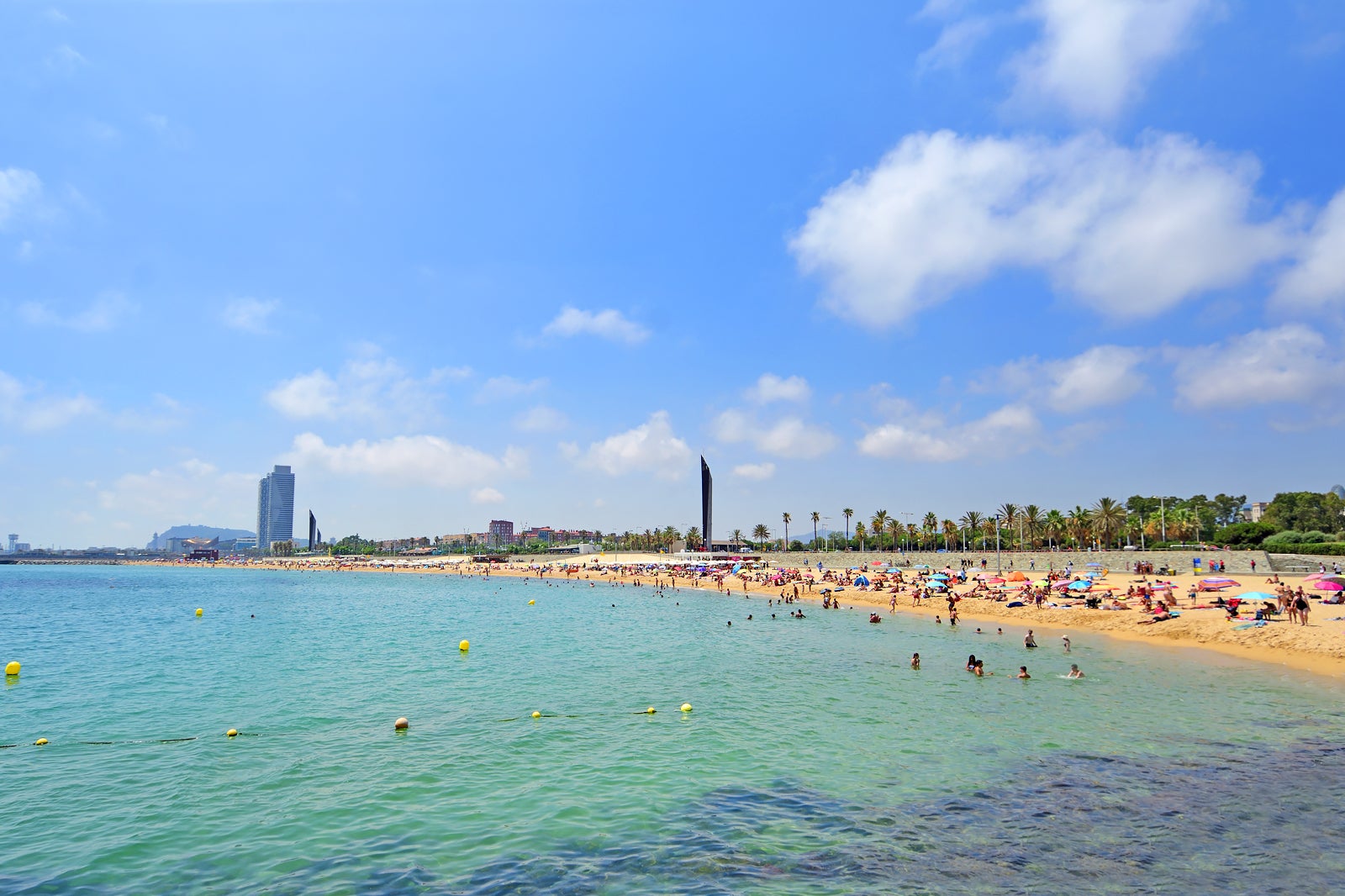 Bogatell Beach In Barcelona Enjoy Beachside Eats Alongside Locals On 
