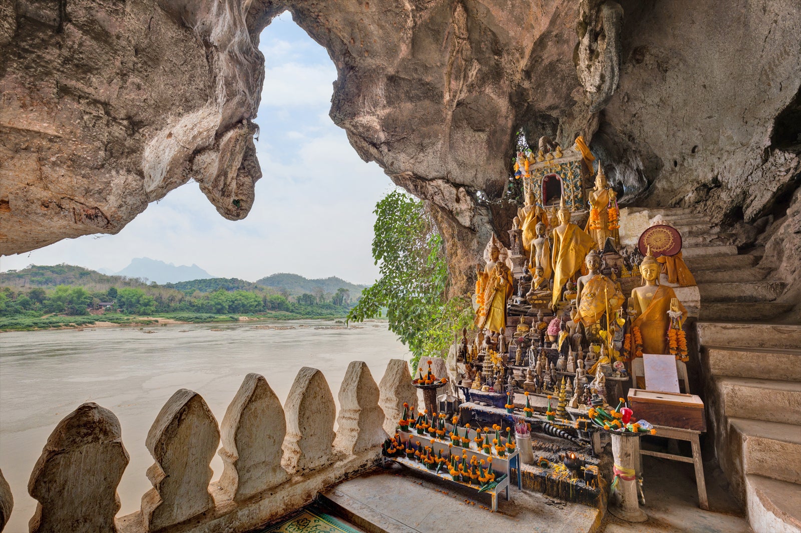 Pak Ou Caves near Luang Prabang - Luang Prabang Attractions - Go Guides