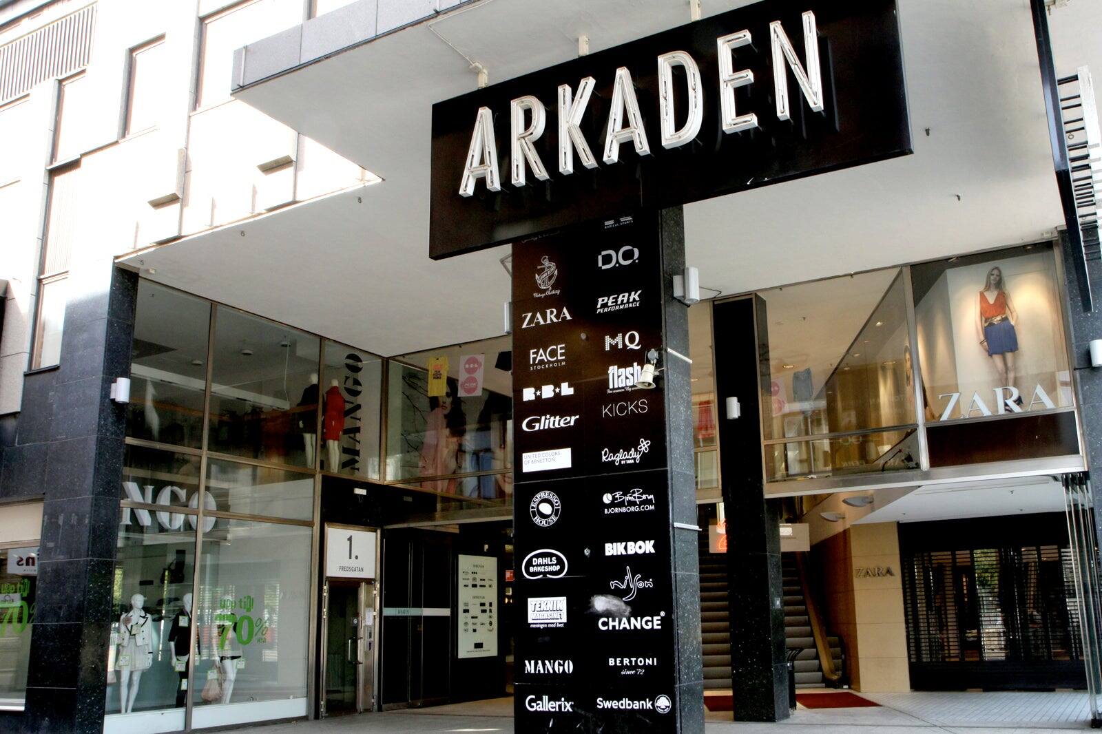 Arkaden Galleria i Göteborg - Varierad shopping i centrala Göteborg ...